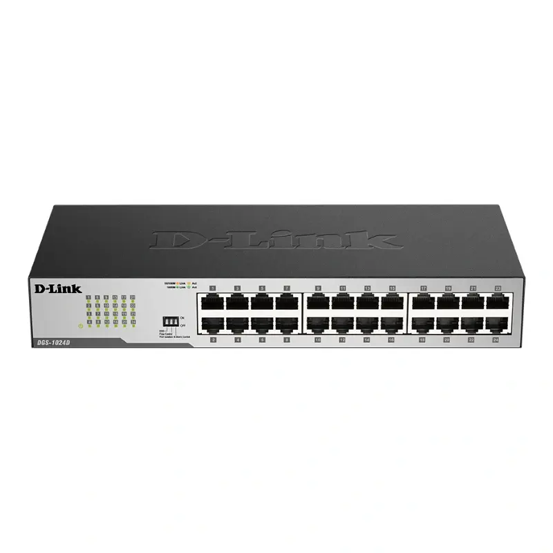 Switch D-Link DES-1024D 24-Port 10/100 Mbps