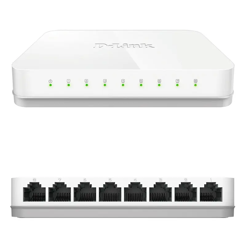Switch D-LINK DGS-1008A Gigabit Ethernet 8 ports 2k Mbps thumbnail 2