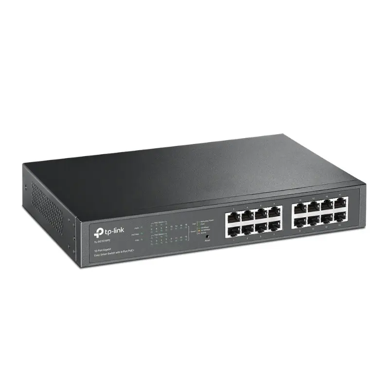 Switch Easy Smart 16 Ports Gigabit – 8 Ports PoE+ TL-SG1016PE thumbnail 2