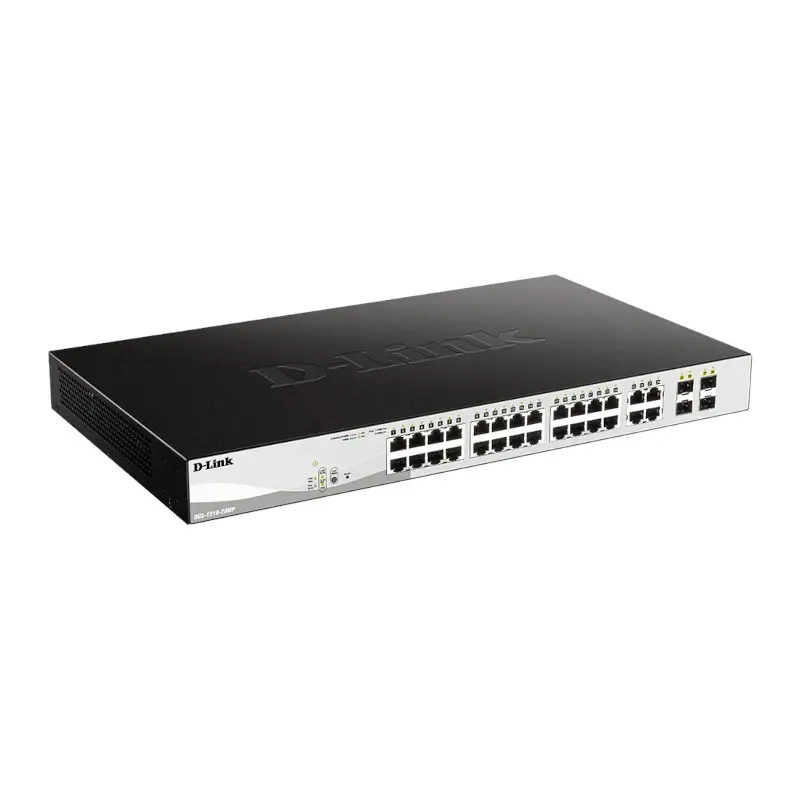 Switch Gigabit PoE 28-Ports D-Link DGS-1210-28P thumbnail 2