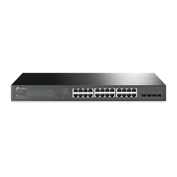 Switch JetStream 28 ports Gigabit TP-Link TL-SG2428P avec 24 ports PoE+ budget 250W rack