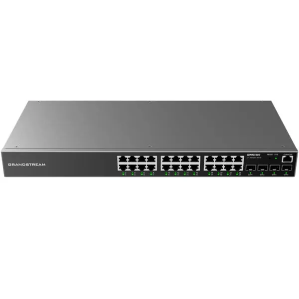 Switch Manageable Grandstream GWN7803 24 Ports Gigabit L2+ 4 SFP
