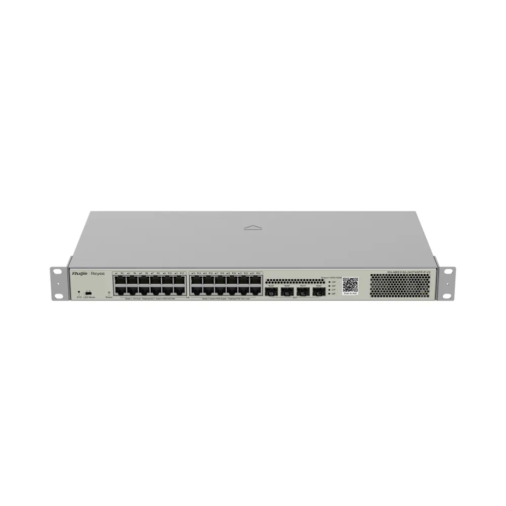 Switch Manageable PoE Reyee RG-NBS3100-24GT4SFP-P 28 Ports 370W