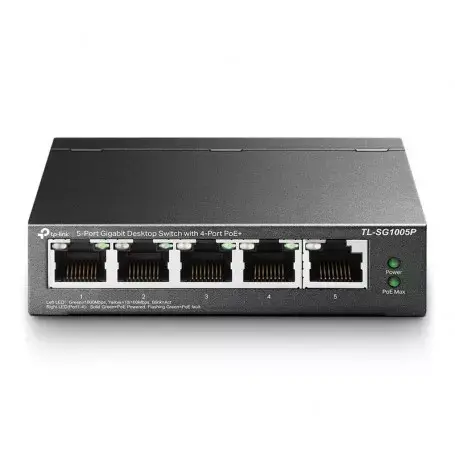 Switch PoE Gigabit 5 ports TP-Link TL-SG1005P dont 4 ports PoE