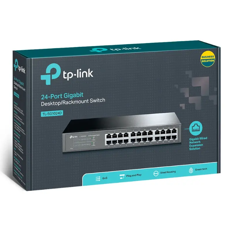 Switch rackable TL-SG1024D 24 ports Gigabit thumbnail 3
