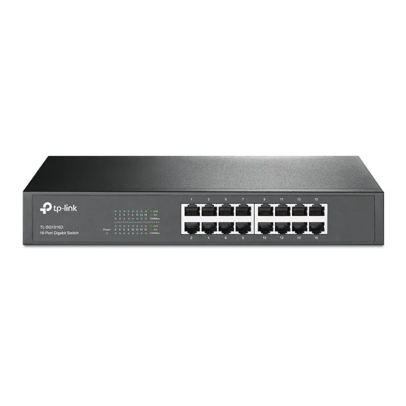 Switch rackable TP-Link 16-ports Gigabit TL-SG1016D thumbnail 2