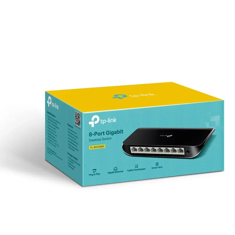 Switch TP-Link TL-SG1008D Gigabit 8 ports thumbnail 3