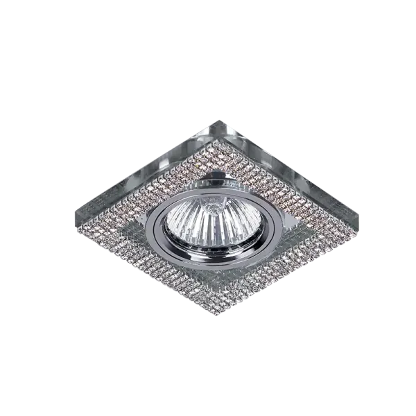 925776S/SL - CR-776S/SL SPOT Carre CHROME+ CRYSTAL