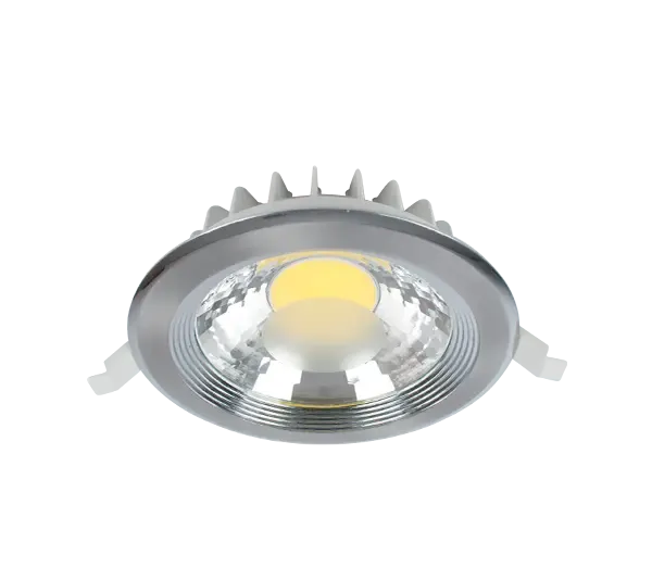92DLC1540/SN - RDLCOB LED SPOT 15W 4000K-4300K 230V IP44 SATIN NICKEL
