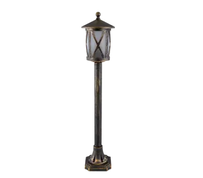 96105F/AB - ERIK 105 LANTERN STAND 1XE27 ANTIQUES BRASS H775