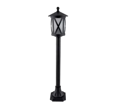 96105F/BK - ERIK 105 LANTERN STAND 1XE27 BLACK H775