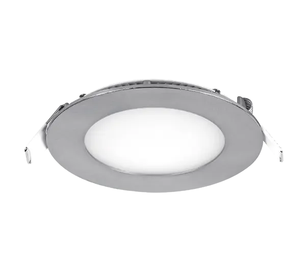 99LED628 - LED PANEL Rond 12W 4000K D120mm SATIN NICKEL