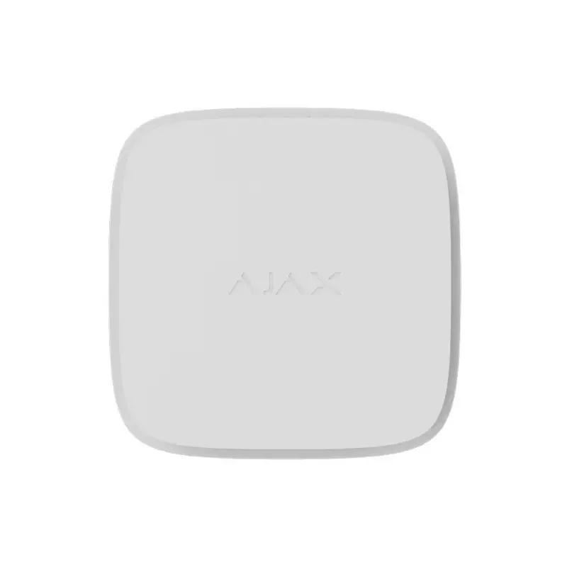 Ajax FireProtect 2 RB (Heat/Smoke) W - Détecteur d'incendie avec capteur de fumée et de chaleur, sans fil avec sirène intégrée