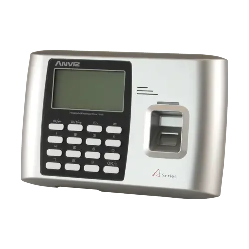 Anviz -A300-WIFI Lecteur biométrique autonome de présence & de control d'accés - Identification par carte EM, empreinte digitale, mot de passe et/ou combinaisons - Clavier et écran LCD graphique - Capacité 2.000 empreintes/cartes et 50.000 registres