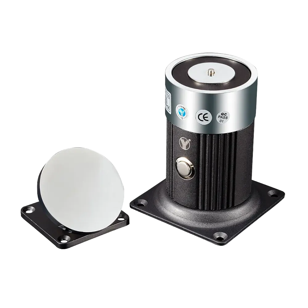 Arrêt de porte de secours - Force de maintien jusqu'à 180Kg - Bouton de fermeture manuelle - Convient pour portes simples et doubles - DC12/24V
