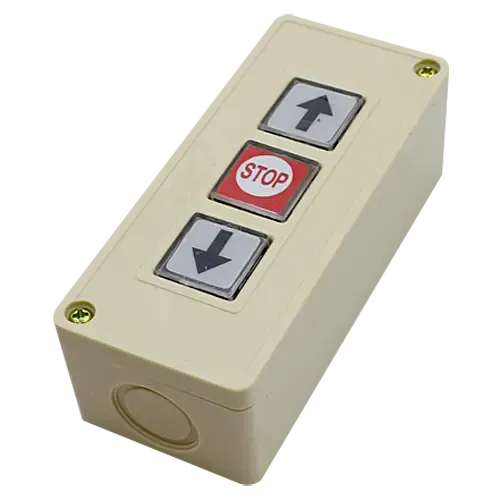 Bouton poussoir spécifique pour tourniquets - Triple interrupteur