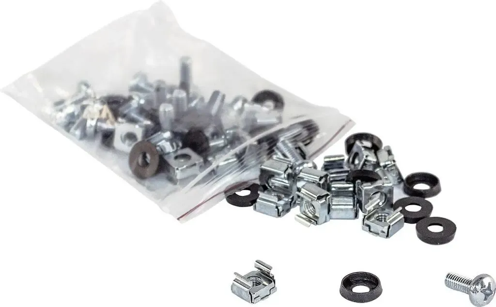 Cage Nut Set - Vis, Écrous Et Rondelles Pour Rack pour Armoire 19'