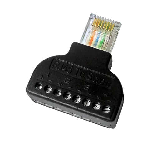 CON300-BLOCK Adaptateur de RJ45 au terminal Male