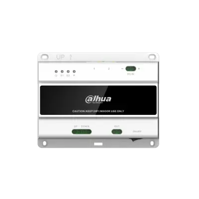 Dahua VTNS2003B-2 Commutateur modulaire 2 fils pour portier vidéo Dahua -alimentation 48VDC (non fournie)