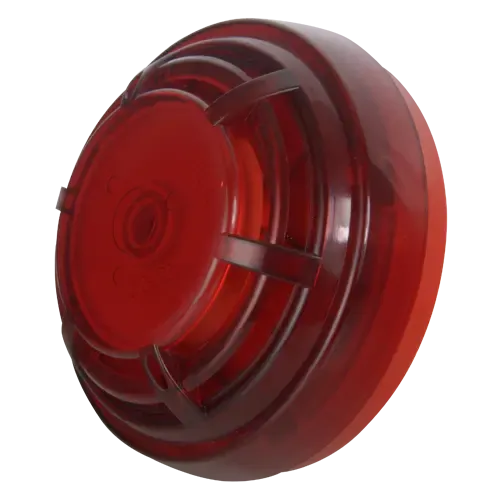 DMTECH - Sirène d'incendie intérieure câblée - Puissance sonore 96 dB a Flash LED