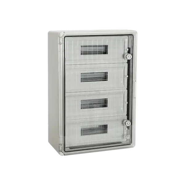 ELMARK Coffret ABS IP65 SURFACE AVEC COUVERT 60:Modules 5324060190