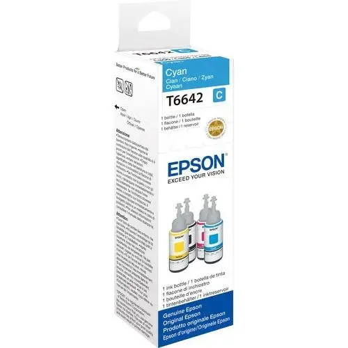 EPSON T6642 CYAN Bouteille d'encre 70ML