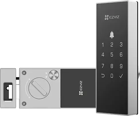 EZVIZ CS-DL03 Verrou intelligent à empreintes digitales - Tag Mifare - Code - EZVIZ Apps