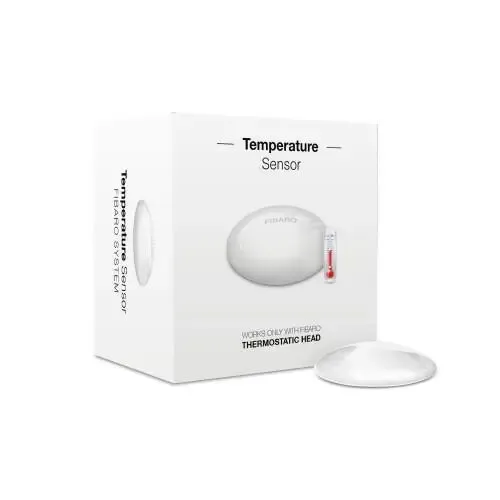 FIBARO FGBRS-001 - Sonde déportée pour tête thermostatique Fibaro FGT-001 'The Heat Controller'