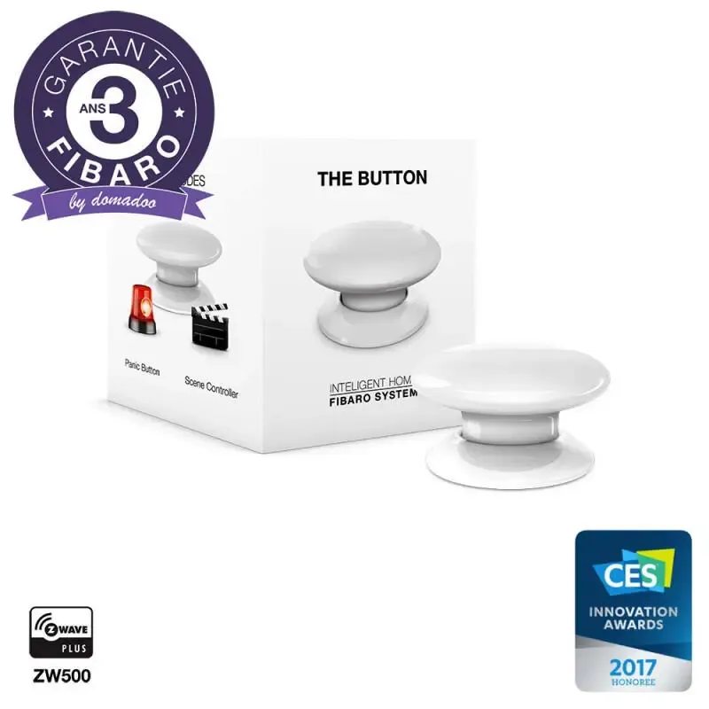 Fibaro FGPB-101 'The Button' - Z-Wave+ control button