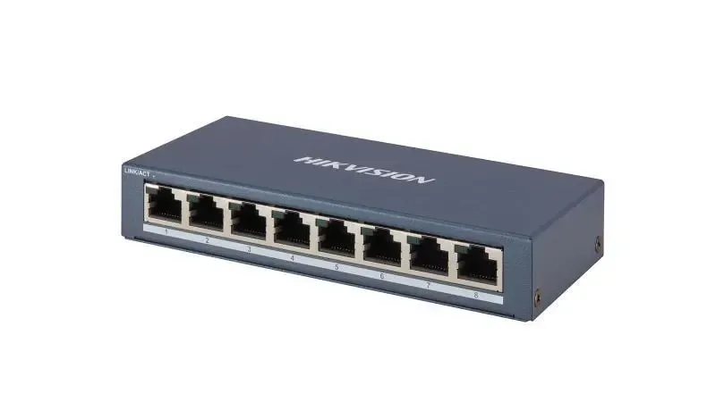 Hikvision DS-3E0508-E(B) 8-Port Gigabit Switch (Unmanaged) Metal