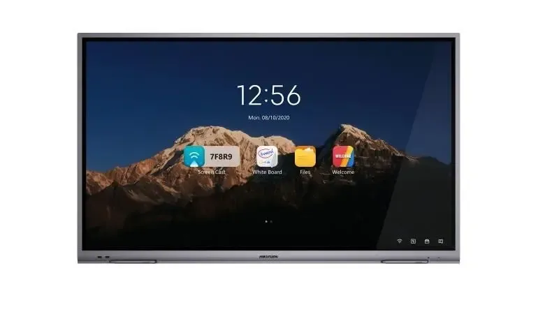 HIKVISION DS-D5B75RB/A Écran interactif pour Education 75', 4K, Android 8, tactile infrarouge - Wi-Fi - 2x Haut Parleur 16W