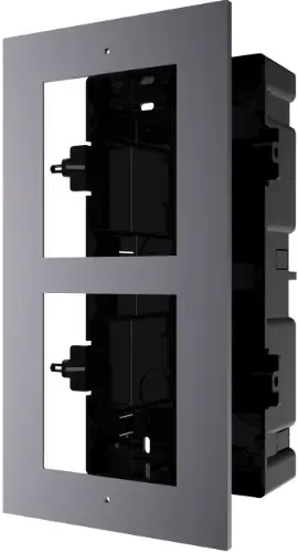 Hikvision DS-KD-ACF2(Plastic) Flush mounting 2 Module Plastic steel