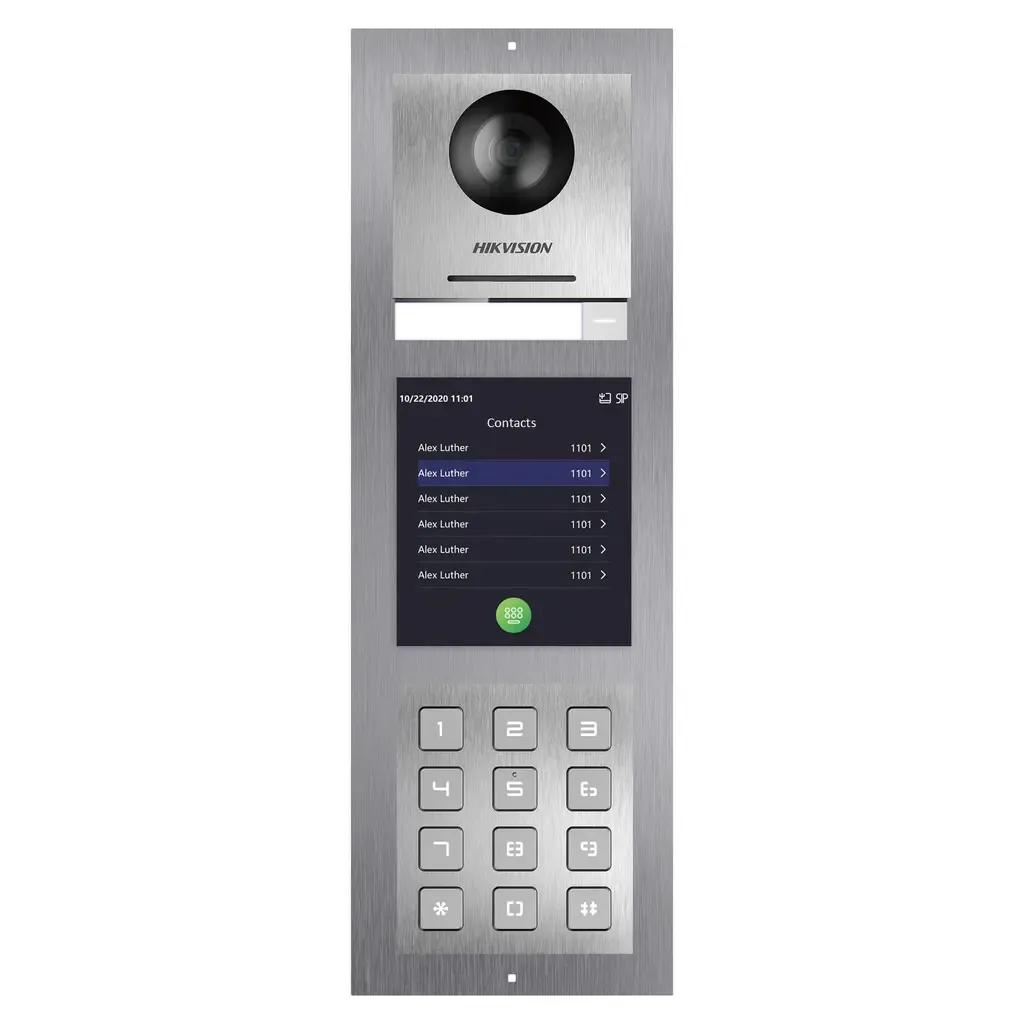 Hikvision DS-KD7003EY-IME2-SET Station d'extérieur pour Multi Appartement interphone vidéo 2Fil 48V