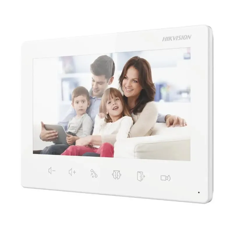 Hikvision DS-KH1200 Moniteur 7' intérieur analogique 2 fils Compatible DS-KIS101P