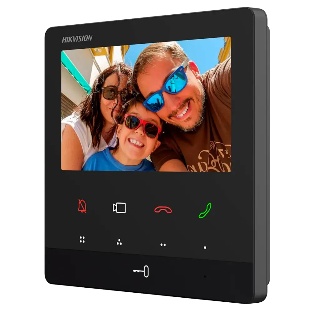 HIKVISION DS-KH6110-WE1 Moniteur tactile TFT de 4.3' Audio Bidirectionnel IP/POE WiFi, SIP