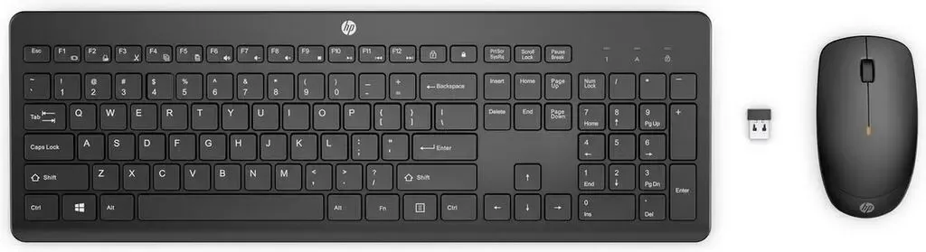 HP 235 Wireless Mouse and Keyboard Comb Azerty