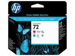 HP 72 Magenta and Cyan Printhead C9383A