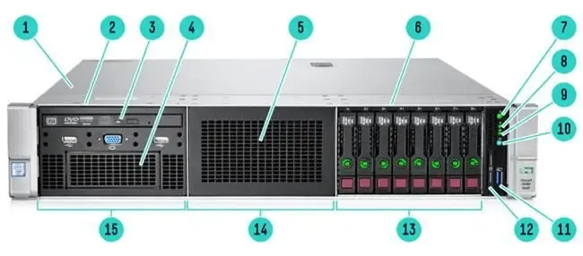 HP ProLiant DL380 Gen9 - Intel Xeon E5-2670 V3 - 32GB - DDR4 2400MHz - 3 x 600GB - SAS-3 HDD - 1 x 10GbE (Dual Port) - 2 x HP Hot-Swap Platinum PSU 500W