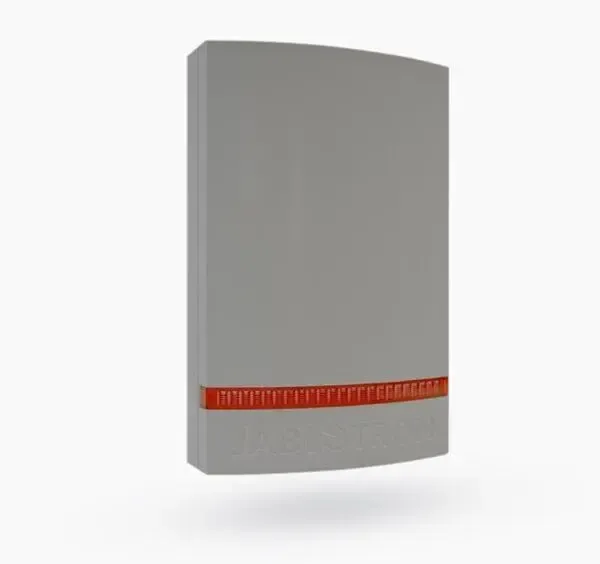 JA-151A Sirene exterieure sans fil + Cuvercle Plastique JA-1X1A-C-GR grey, blue flasher + BAT-100A