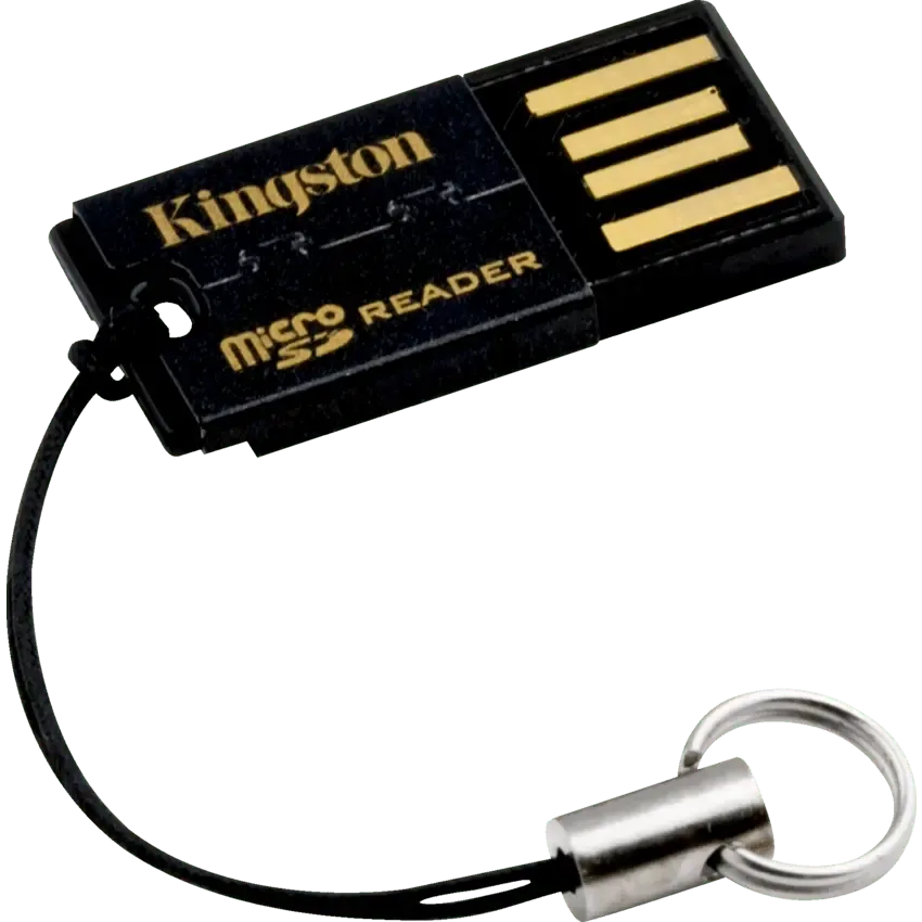 Kingston MobileLite Plus - Card reader (microSD, microSDHC, microSDXC, microSDHC UHS-I, microSDXC UHS-I, microSDHC UHS-II, microSDXC UHS-II) - USB 3.2 Gen 1