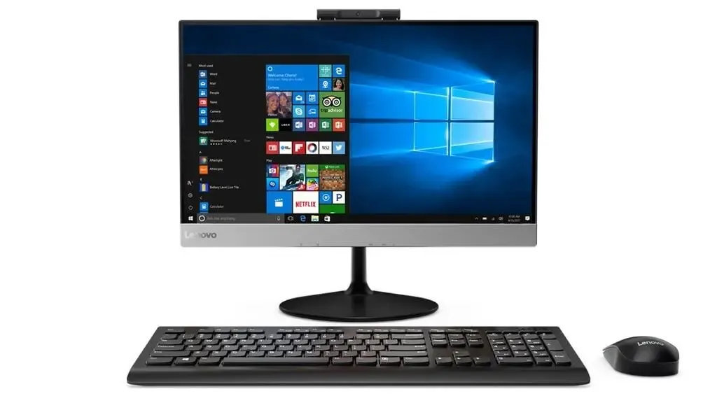 Lenovo All In One V410z - 21.5' FHD Non-Touch Intel Core i7-7700T/ 2.9GHz - 8GB DDR4- HDD 1TB