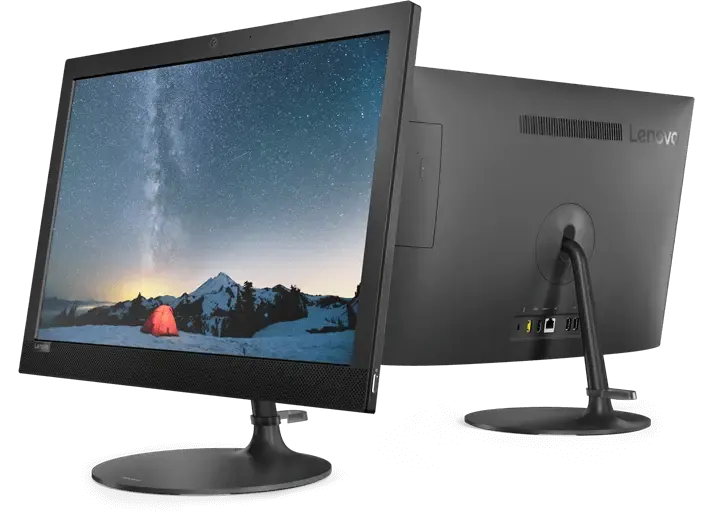 LENOVO Ideacentre AIO 330-20AST AMD E2-9000/1.8GHz - 8Go DDR4 SDRAM - SSD 512Gb - AMD Radeon R2 - moniteur : LED 19.5 (HD+) - DVD│RW - Gigabite LAN -WIFI 802.11b/g/n, Bluet