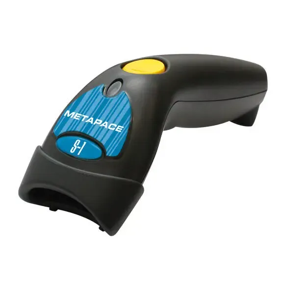 METAPACE S3 Barecode Scanner SANS FIL RF 2.4 - 2.526 GHz JUSQU40 20m - 1D, , 270 scans/sec.,IP42, inclus: ceble (USB), de chargement et Dongle USB de connextion/AUTONOMIE 8H
