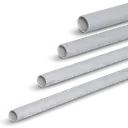 Ø 16 - 3m Bare PVC RIGID CONDUIT LIGHT GREY