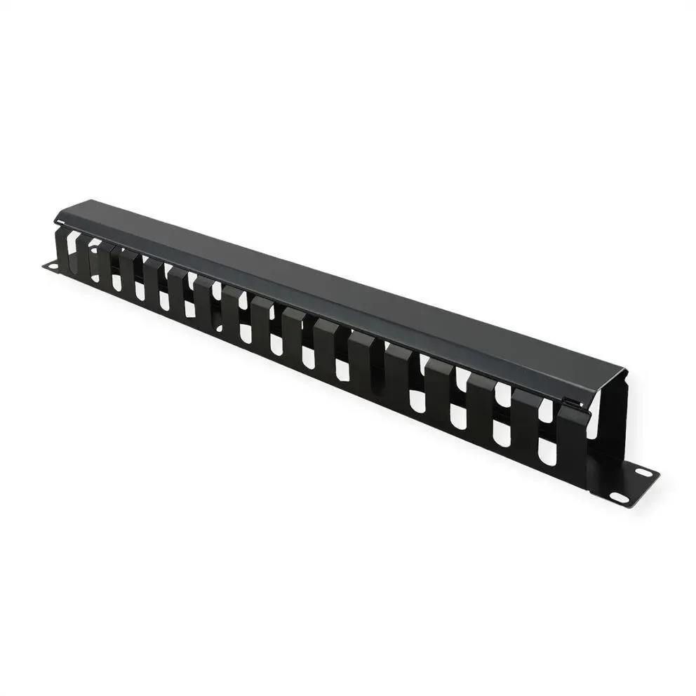Panel avec 4X CABLE GUIDES 40x40 - BLACK