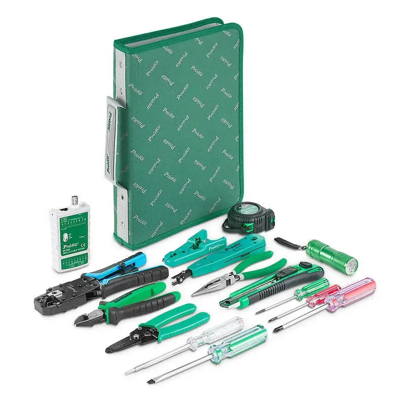 PK-4013 Tool Kit, Network Installation, 15 Piece