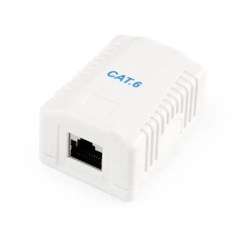 PRISE CAT6-UTP MURALE APPARENTE SIMPLE GEMBIRD NCAC-1U6-01