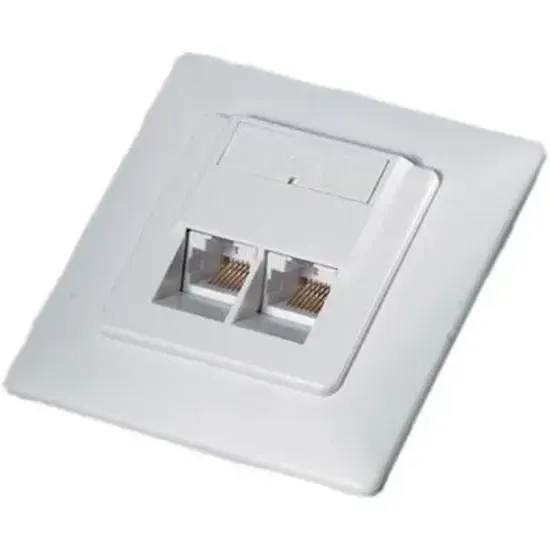 PRISE CAT6-UTP MURALE Encastré Double Roline-Value 25.99.8494