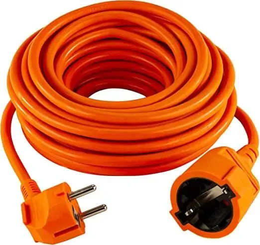 Rallonge 10M H05VV- F 3G1.5mm2 ORANGE