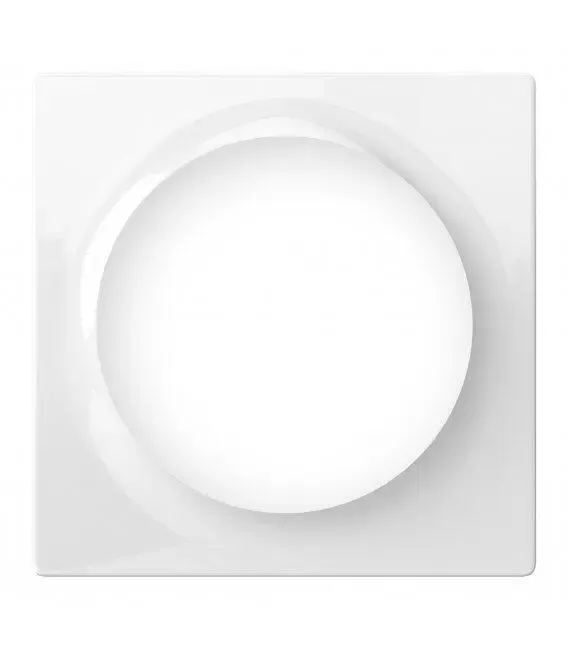 Single Cover Plate White